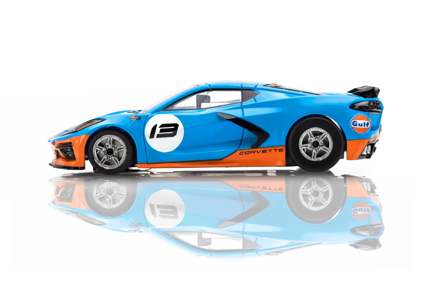 AFX 22108 2022 Corvette C8 Gulf HO Slot Car