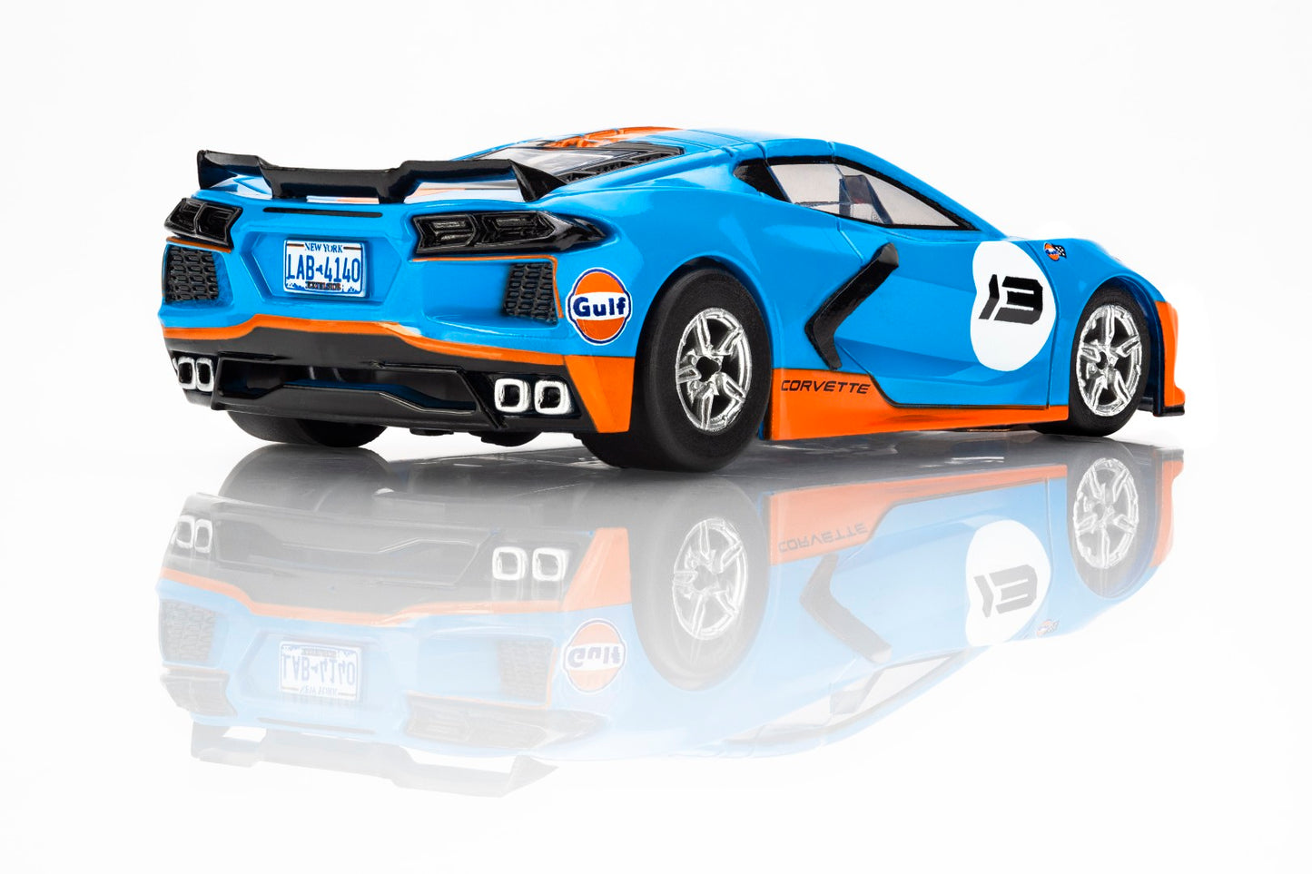 AFX 22108 2022 Corvette C8 Gulf HO Slot Car