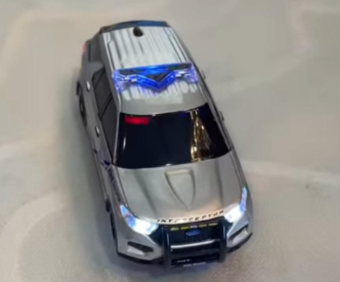 AFX 22105 Police Interceptor State Trooper Flashing Lights HO Slot