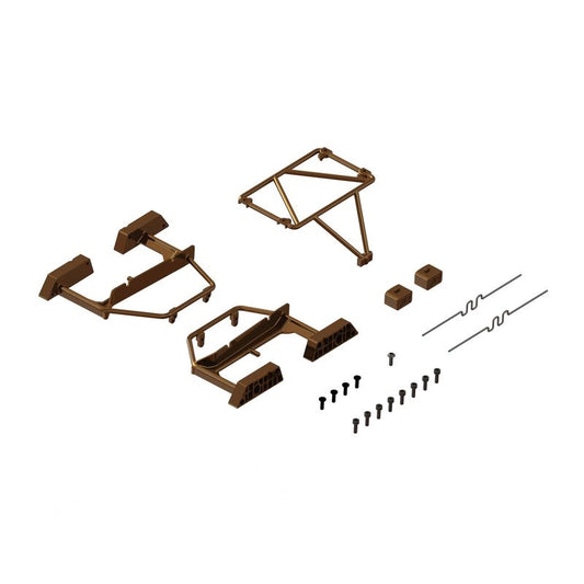 Arrma ARA-2023 Desert Truck Body Roll Cage Set, Bronze: GROM