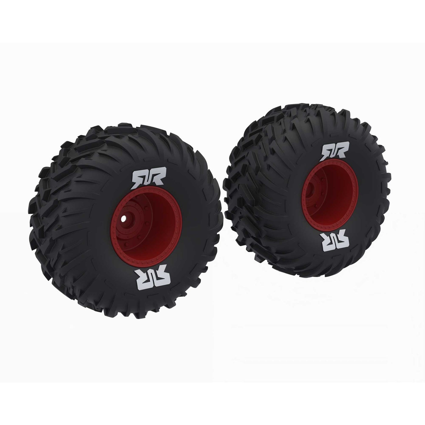 ARRMA ARA-2574 Quake dBoots Chevron Tires Red