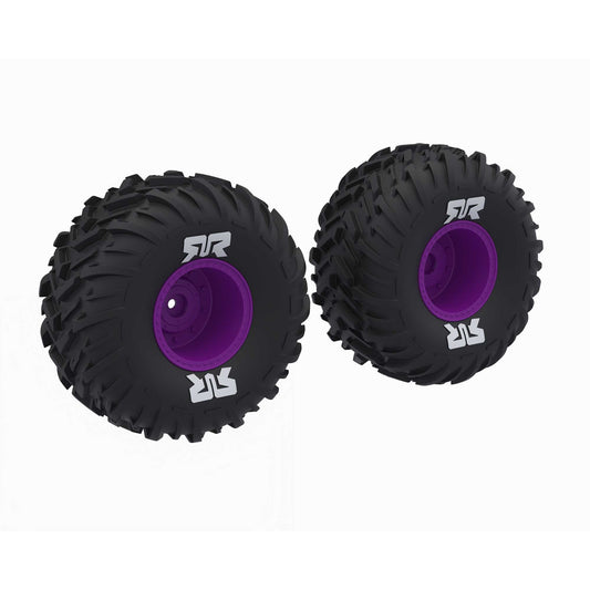 ARRMA ARA-2576 Quake dBoots Chevron Tires Purple