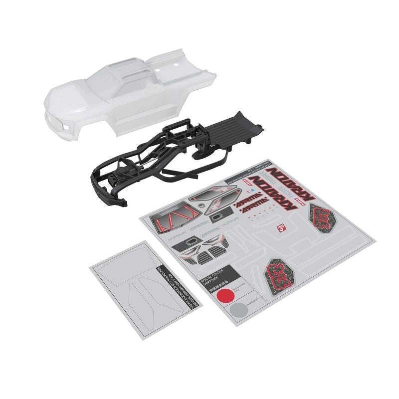 ARRMA ARA-2651 MINI KRATON Body, Clear
