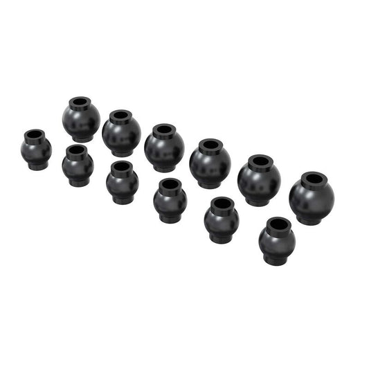 ARRMA ARA-2719 Steel Pivot Ball Set: MINI