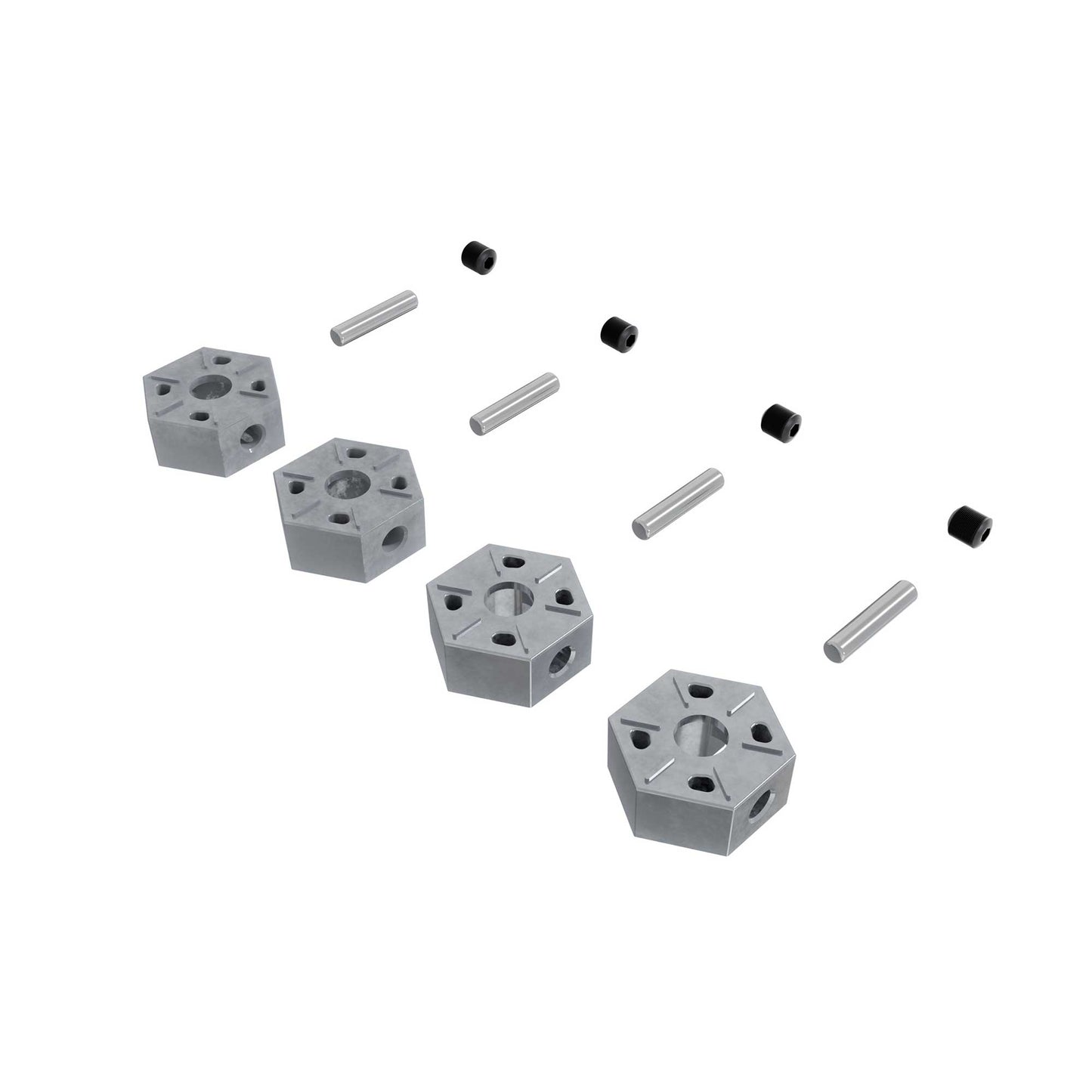 ARRMA ARA-2981 12mm Wheel Hex Set Plastic