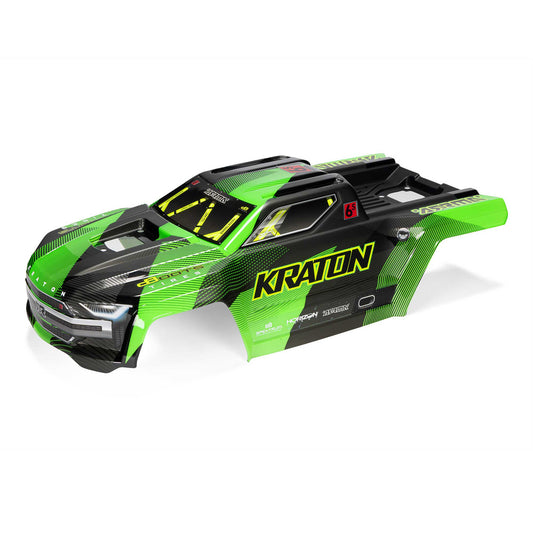 ARRMA ARA-3008 Kraton V6 Painted Body Green/Black