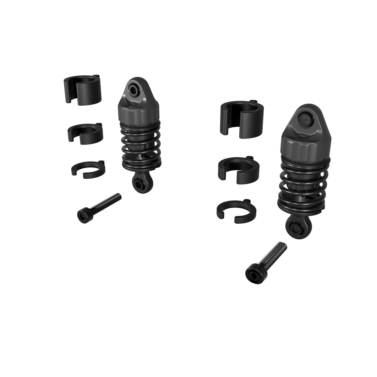 ARRMA ARA-3595 GROM Rear Shock Set 38.5mm 800cSt Oil (2pcs)
