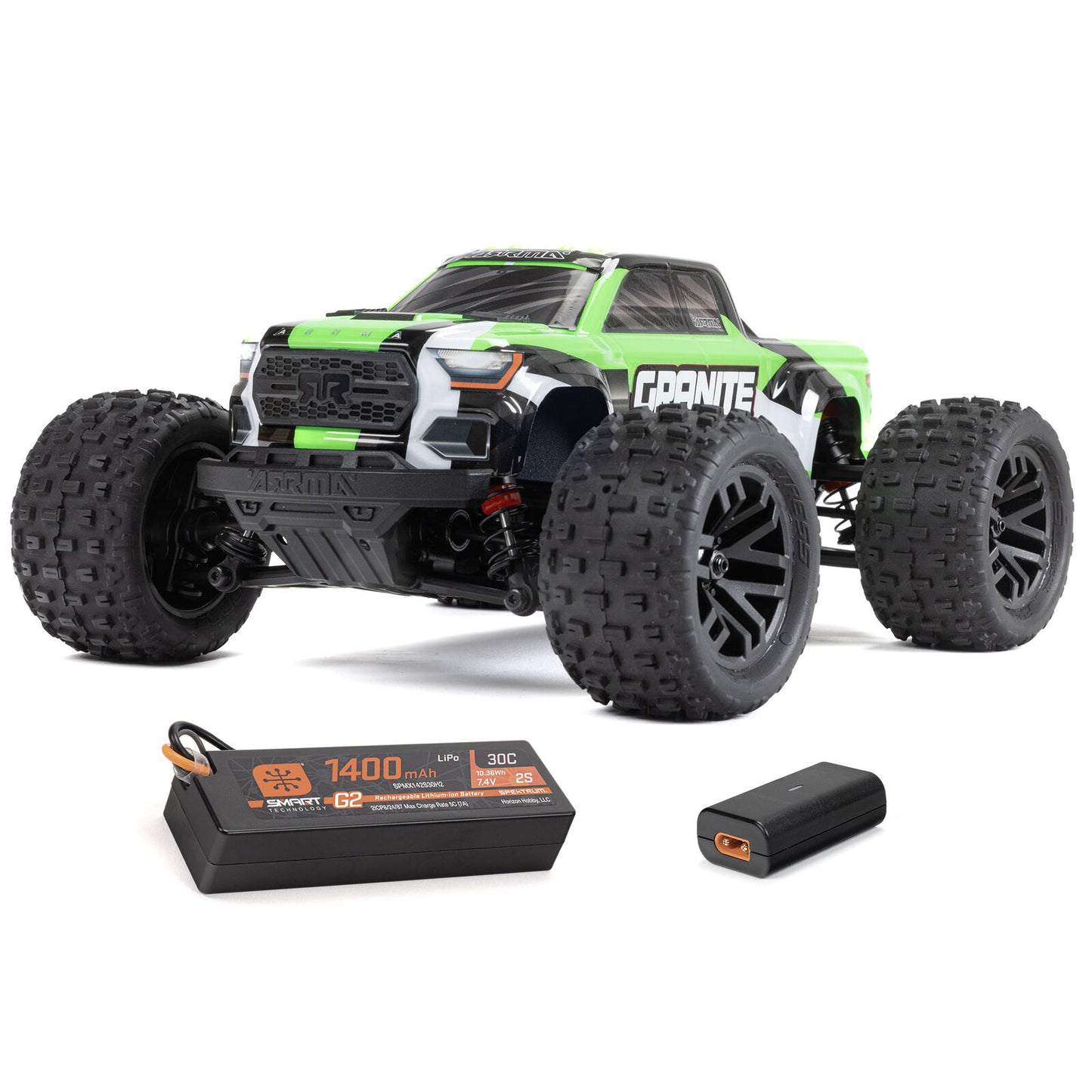 ARRMA 1/18 Granite Grom 4X4 RTR Brushed Monster Truck w/ Battery & Charger.
