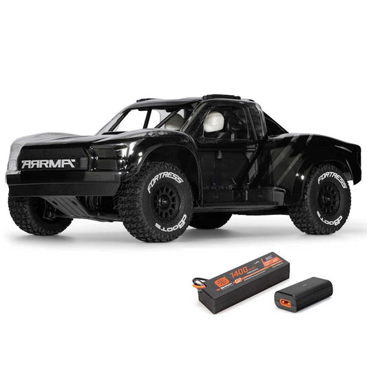 ARRMA MOJAVE GROM 4X4 RTA Kit 1/16 Brushed Desert Truck Clear/Black RTR 2104KT1.