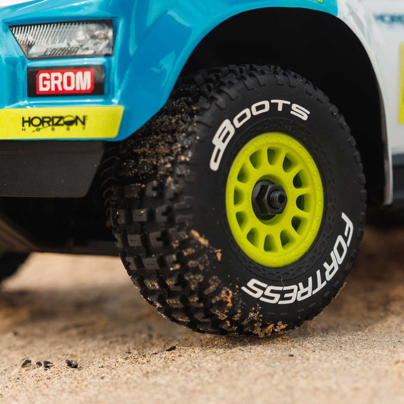 ARRMA MOJAVE GROM 4x4 SMART Small Scale Desert Truck Blue/White - ARA2104T2