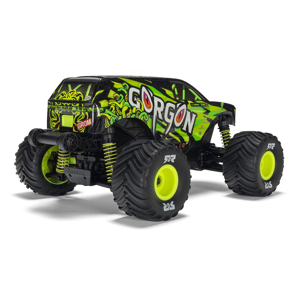 ARRMA 2130T1 [YELLOW] Gorgon Grom 4x4 1/16 Scale RTR Brushed Monster Truck