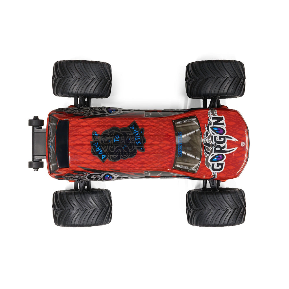 ARRMA 2130T2 [RED] Gorgon Grom 4x4 1/16 Scale RTR Brushed Monster Truck