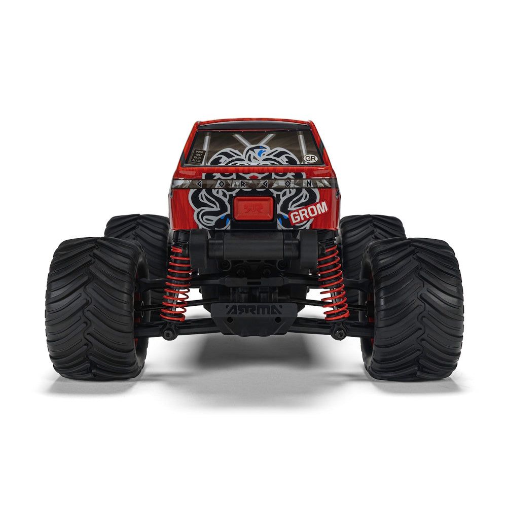ARRMA 2130T2 [RED] Gorgon Grom 4x4 1/16 Scale RTR Brushed Monster Truck