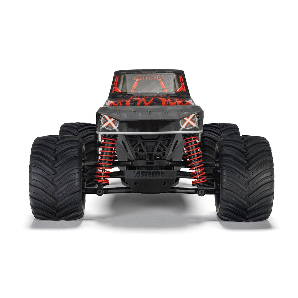 ARRMA 2137T1 [RED] Quake Grom 4x4 1/16 Scale RTR Brushed Monster Truck