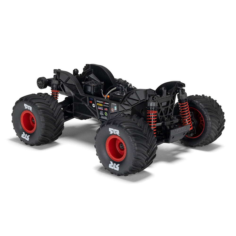 ARRMA 2137T1 [RED] Quake Grom 4x4 1/16 Scale RTR Brushed Monster Truck