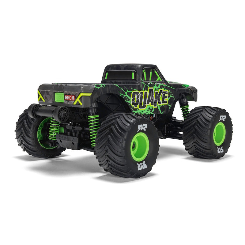 ARRMA 2137T2 [GREEN] Quake Grom 4x4 1/16 Scale RTR Brushed Monster Truck