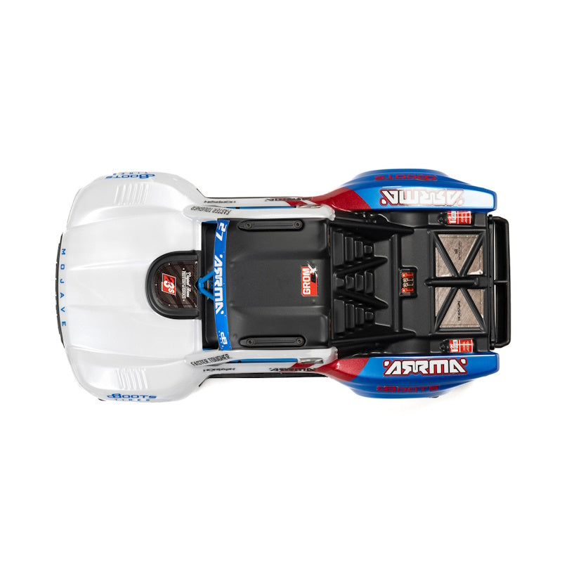 Arrma ARA2304ST2 MOJAVE GROM 223S BLX Brushless 4X4 RTR w/Battery/Charger White