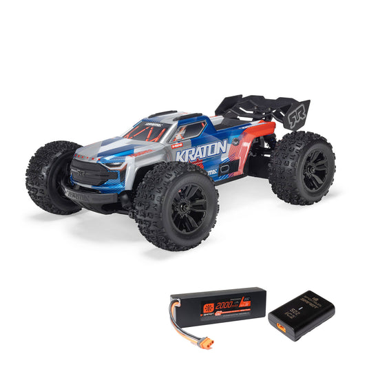 ARRMA 1/16 Mini Kraton 3S DSC 4X4 RTR Brushless Speed Monster Truck w/ Battery & Charger.