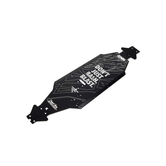 Arrma ARA320571 Aluminum Chassis CNC 7075 T6 LWB, Black Kraton 6S EXB