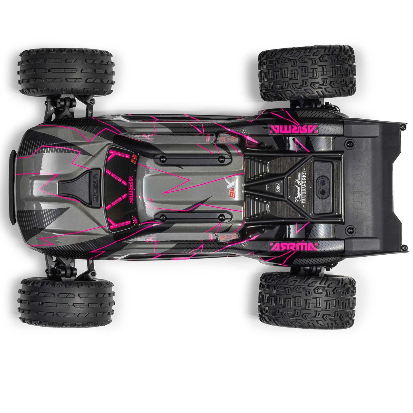 ARRMA ARA3505T3 VORTEKS 223S BLX 1/10 2WD Brushless RTR Stadium Truck Pink