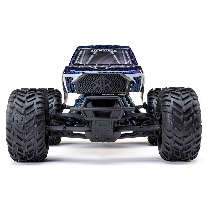 ARRMA GORGON 223S BLX 1/10 2WD RTR Brushless Monster Truck Blue/Black ARA3530T1.