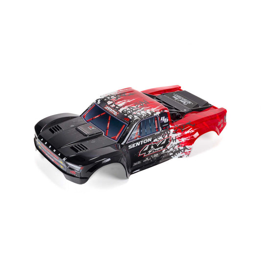 ARRMA Painted Body Red SENTON 4X4 BLX 1/10 Short Course Truck ARA402312