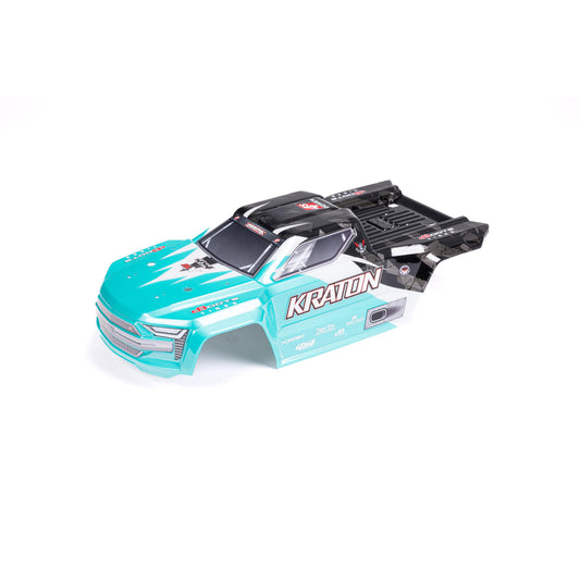 ARRMA ARA402321 Kraton 4X4 Painted Body Teal/Black