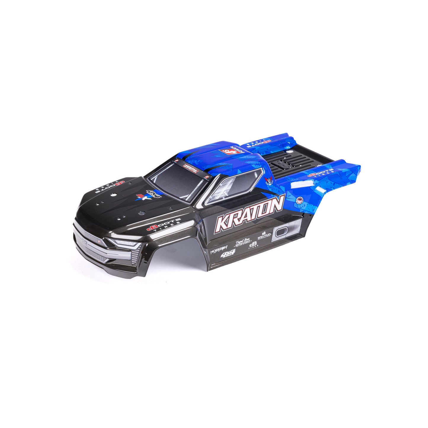 ARRMA ARA402329 Kraton 4X4 Painted Body Black/Blue