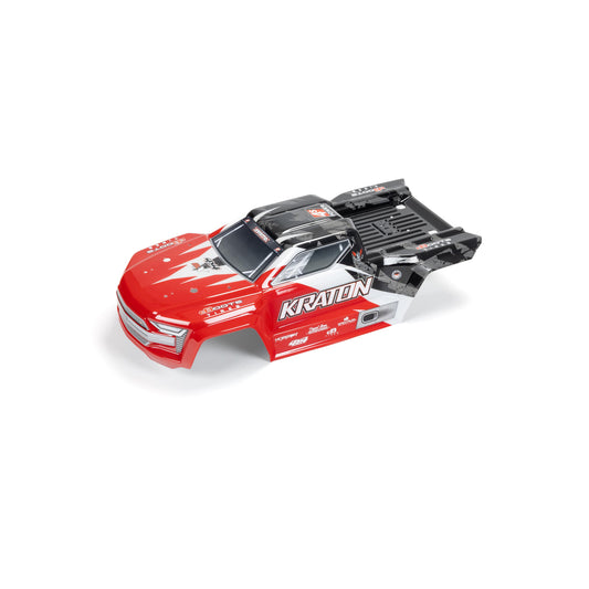 ARRMA ARA402358 Kraton 4x4 Painted Body Red/Black