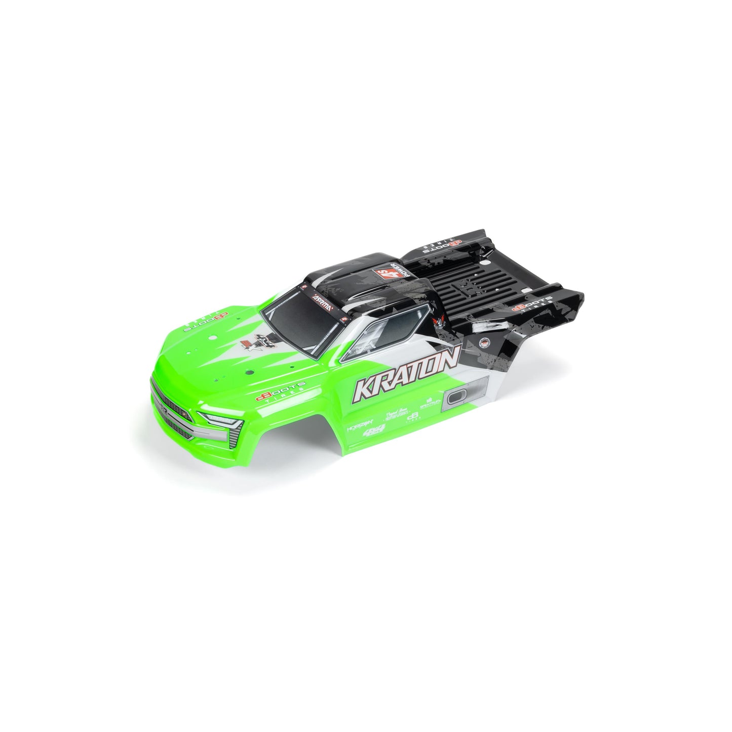 ARRMA ARA402359 Kraton 4x4 Painted Body Green/Black