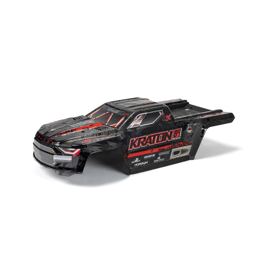 ARRMA ARA409010 Kraton 8S Painted Body Black