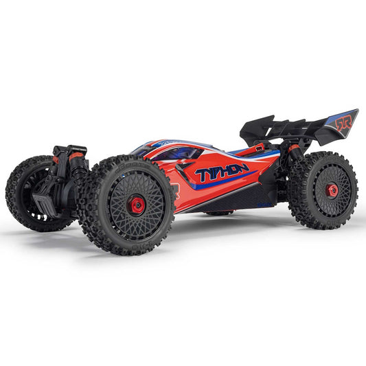ARRMA TYPHON 223S BLX 4X4 RTR Brushless Buggy Red 1/8 Scale w/ DSC ARA4306V4T3.