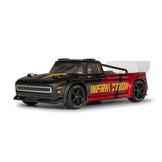 ARRMA Infraction 223S DSC 1/8 4X4 RTR Brushless All-Road Street Bash Truck.