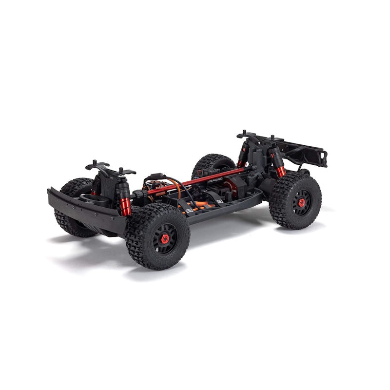 ARRMA 1/8 MOJAVE 4S BLX 4X4 Brushless Desert Truck RTR White/Red