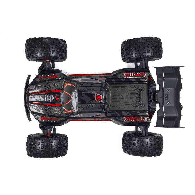 Arrma ARA5808V2T1 Kraton 8S BLX EXB Brushless RTR 1/5 4WD Monster Truck (Black)