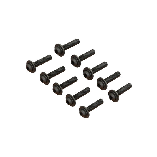 ARRMA ARA721418 Button Head Screw Flanged M4x18mm