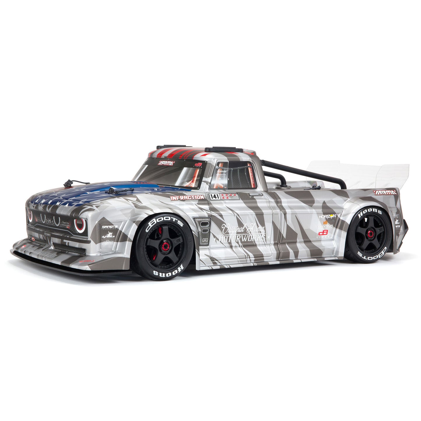 ARRMA 1/7 Infraction 6S AVC 4X4 RTR Brushless All-Road Street Bash.