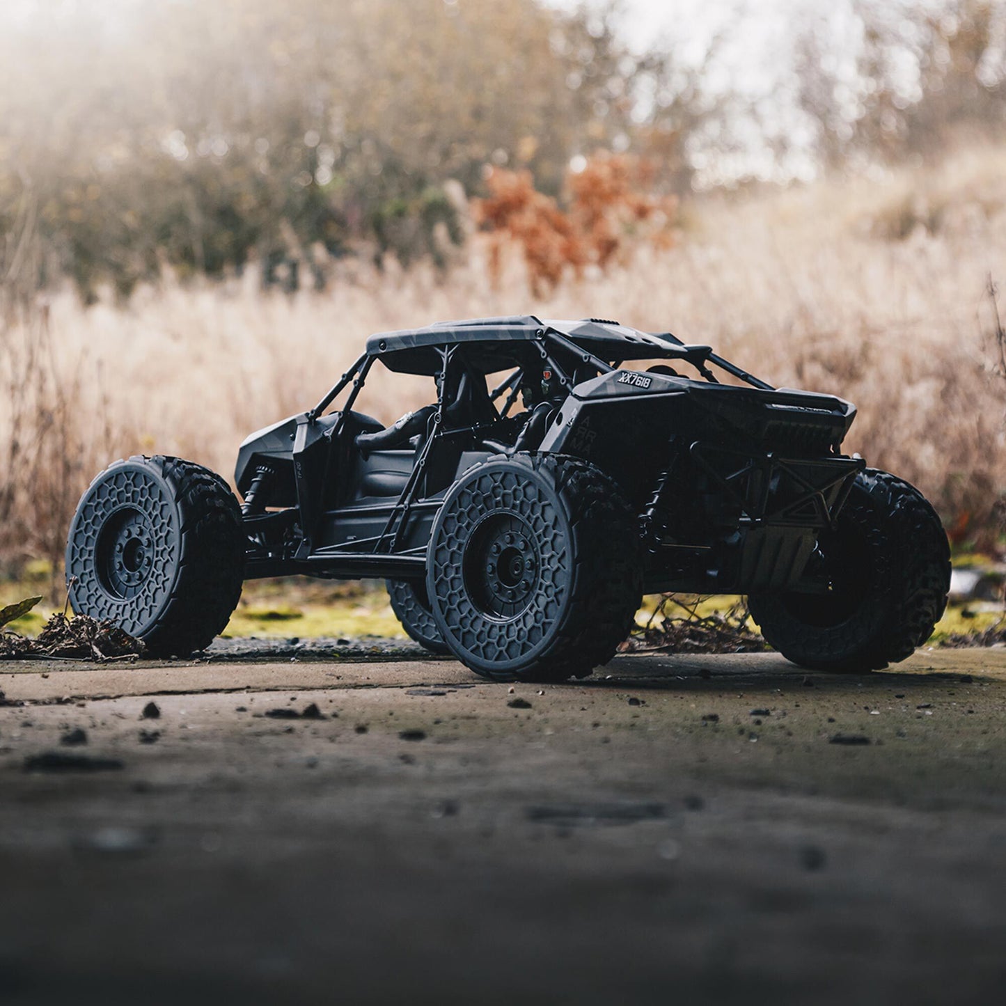 Arrma 7618T1 - 1/7 FIRETEAM 6S 4X4 RTR Brushless Buggy, Black