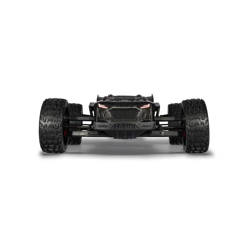 Arrma ARA7707V6T1 1/7 TALION 4X4 6S EXB BLX Brushless V6 Speed Truck RTR (BLACK).