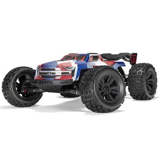 Arrma 8608V6T4 - 1/8 KRATON 4X4 6S BLX BRUSHLESS V6 SPEED TRUCK RTR (Blue/Red)