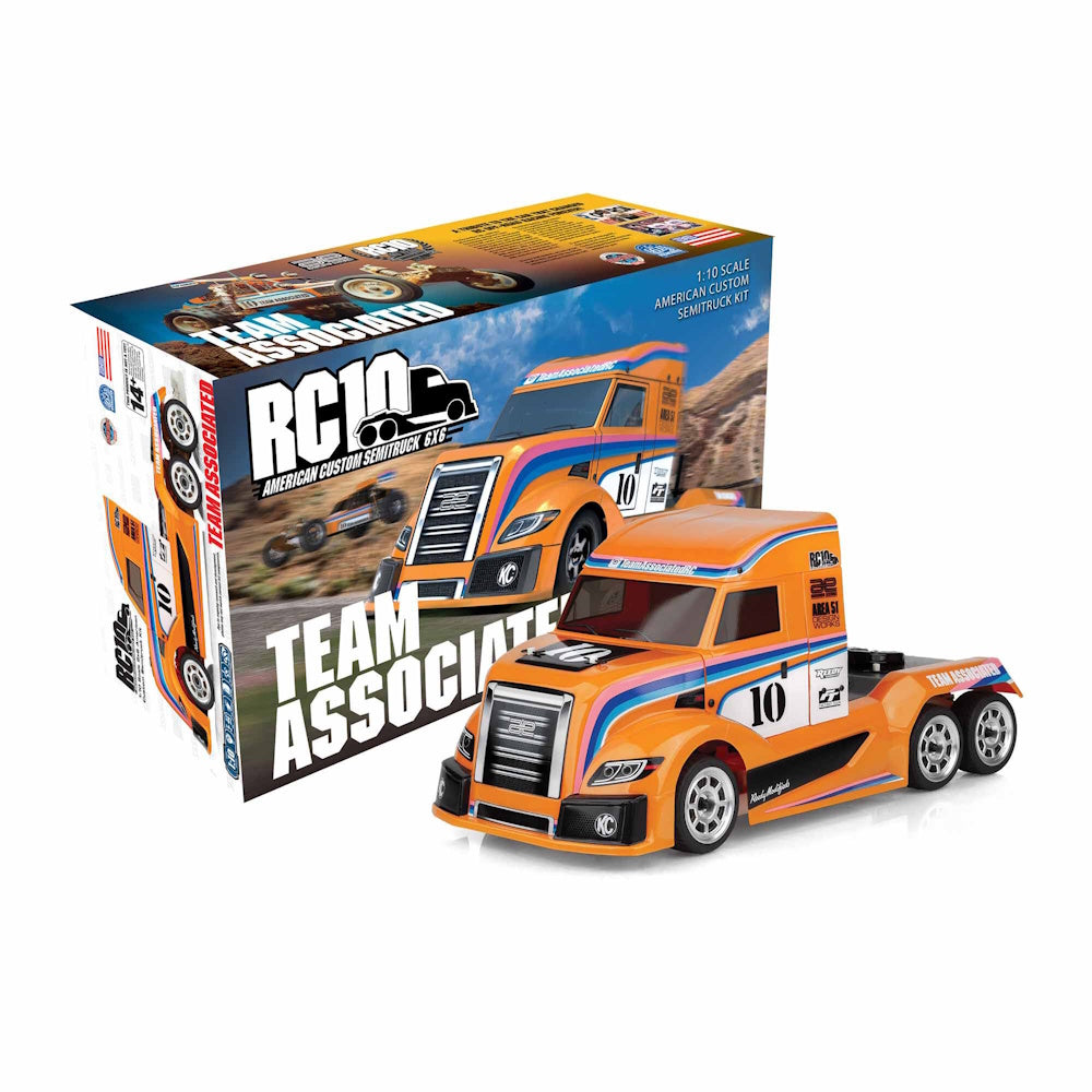 Team Associated RC10 American Custom 6x6 1/10 Electric On-Road Semi-Truck Kit