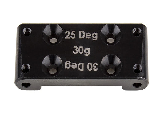 Associated 91898 RC10b6 Factory Team Steel Bulkhead; 25/30 Degree 30g