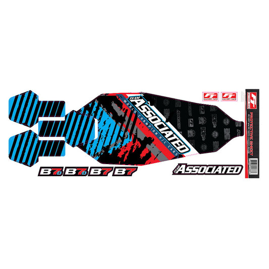 Team Associated ASC92488 RC10B7 Chassis Protective Sheet (1) - PowerHobby