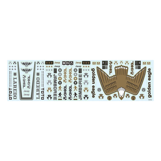 Axial AXI-1049 Jeep Heritage Decal Sheet