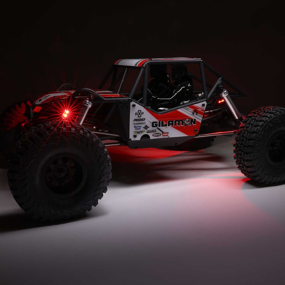 Axial 1207T2 1/8 AXP8 Gilamon 2.2 4X4 RTR Brushed Trail Buggy, Red