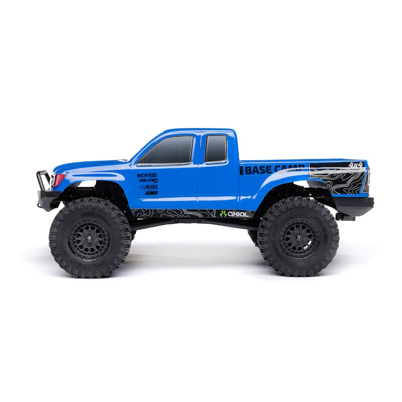 Axial 1/24 SCX24 Base Camp 4X4 RTR Brushed Rock Crawler Blue