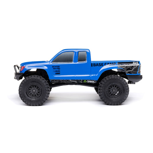 Axial 1/24 SCX24 Base Camp 4X4 RTR Brushed Rock Crawler Blue