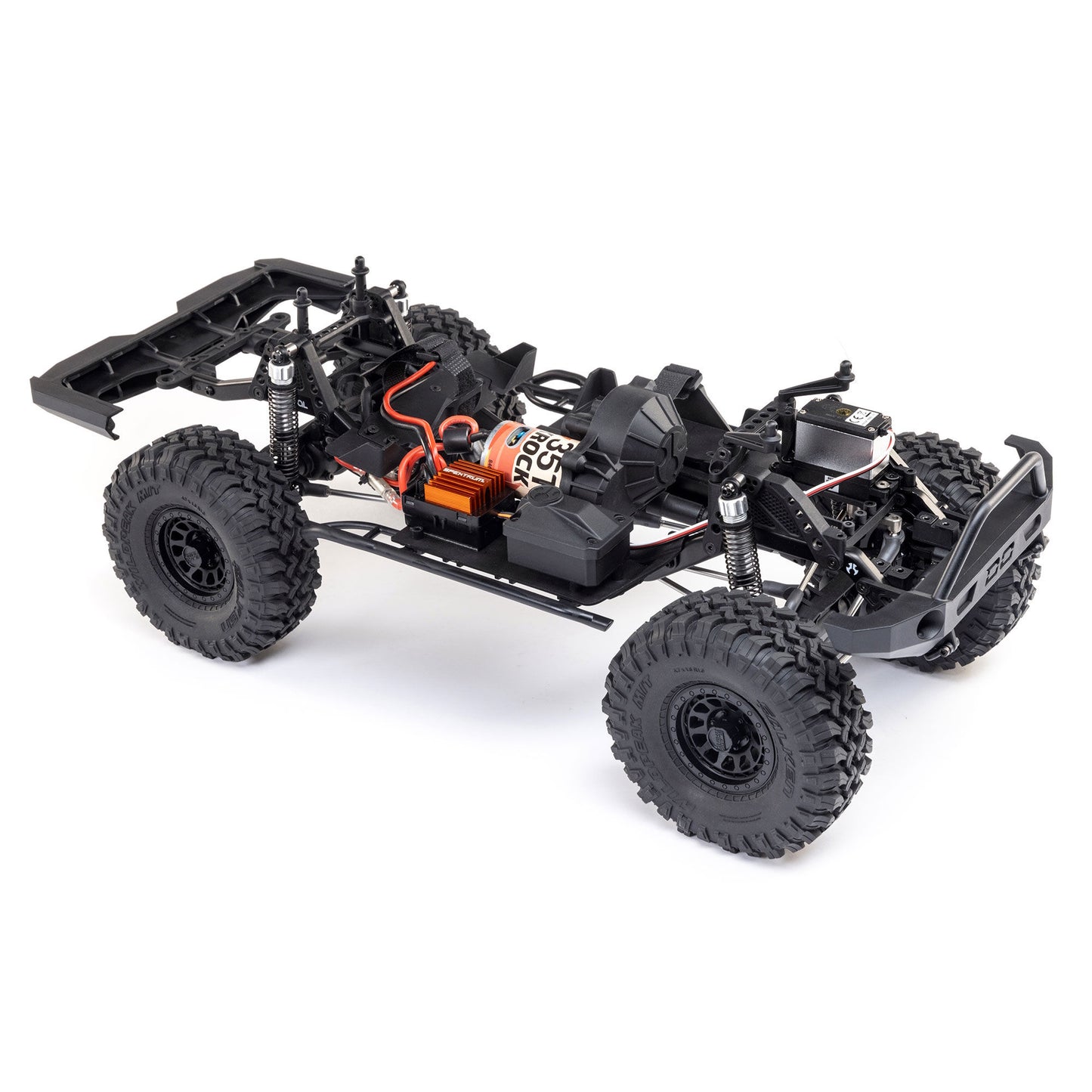 Axial AXI-1375T1 1/10 SCX10 III Base Camp 4X4 RTR Brushed Rock Crawler, White