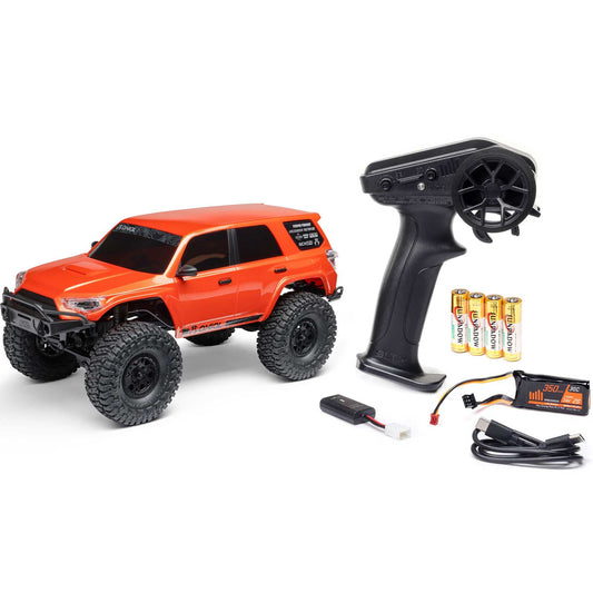 Axial AXI-2035T1 1/24 SCX24 Toyota 4Runner 4X4 RTR Brushed Rock Crawler - Orange