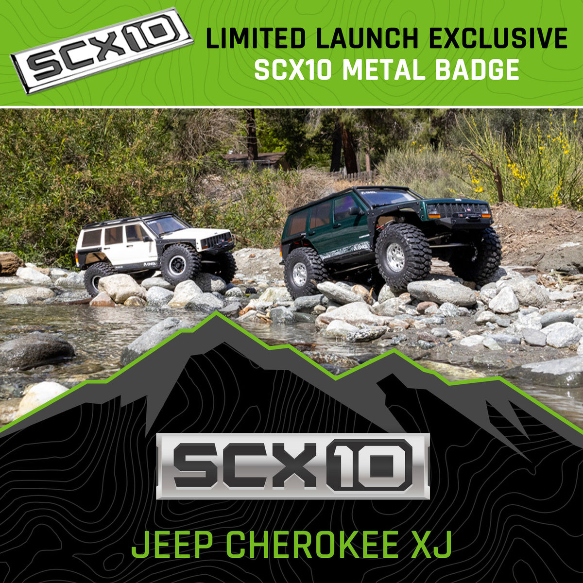 Axial SCX10 III Jeep Cherokee XJ detail